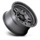 Fuel aluminum wheels Fuel D801 OXIDE wheel 18x9 6x139.7 106.1 ET-12, Matte gunmetal | races-shop.com