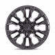 Fuel aluminum wheels Fuel D804 FLAME wheel 20x9 5x139.7 78.1 ET1, Black | races-shop.com