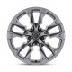 Fuel aluminum wheels Fuel D806 FLAME wheel 20x10 5x127 71.5 ET-18, Platinum | races-shop.com