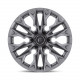 Fuel aluminum wheels Fuel D806 FLAME wheel 20x9 6x139.7 106.1 ET1, Platinum | races-shop.com