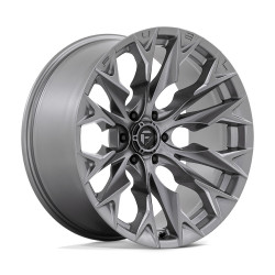 Fuel D806 FLAME wheel 22x10 6x139.7 106.1 ET-18, Platinum