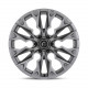 Fuel aluminum wheels Fuel D806 FLAME wheel 22x10 6x139.7 106.1 ET-18, Platinum | races-shop.com