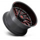 Fuel aluminum wheels Fuel D808 HURRICANE wheel 20x10 8x180 124.2 ET-18, Gloss black | races-shop.com