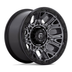 Fuel D825 TRACTION wheel 17x9 6x139.7 106.1 ET-12, Matte gunmetal