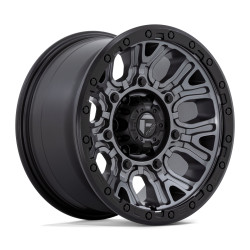Fuel D825 TRACTION wheel 17x9 6x139.7 106.1 ET1, Matte gunmetal