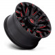 Fuel aluminum wheels Fuel D829 QUAKE wheel 18x9 8x165.1 125.1 ET1, Gloss black | races-shop.com
