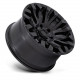 Fuel aluminum wheels Fuel D831 QUAKE wheel 18x9 6x139.7 106.1 ET1, Black | races-shop.com