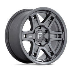 Fuel D838 SLAYER wheel 17x8.5 5x127 71.5 ET1, Matte gunmetal