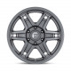 Fuel aluminum wheels Fuel D838 SLAYER wheel 17x8.5 5x127 71.5 ET1, Matte gunmetal | races-shop.com