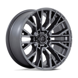 Fuel D848 REBAR wheel 20x9 6x139.7 106.1 ET1, Matte gunmetal