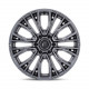 Fuel aluminum wheels Fuel D848 REBAR wheel 20x9 6x139.7 106.1 ET1, Matte gunmetal | races-shop.com
