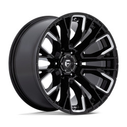 Fuel D849 REBAR wheel 17x9 6x120 67.06 ET1, Gloss black