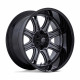 Fuel aluminum wheels Fuel DARKSTAR wheel 22x10 5x139.7/5x150 110.1 ET-18, Matte gunmetal | races-shop.com