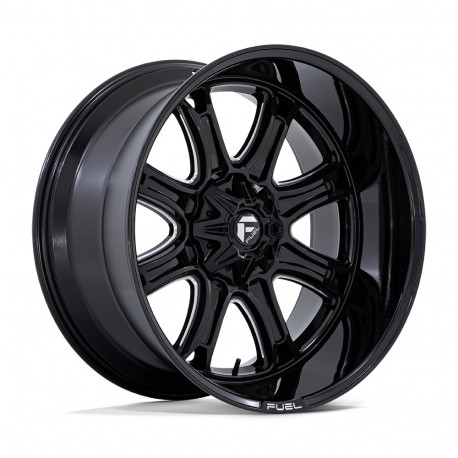 Fuel aluminum wheels Fuel DARKSTAR wheel 24x12 5x127/5x135 87.1 ET-44, Gloss black | races-shop.com