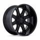 Fuel aluminum wheels Fuel DARKSTAR wheel 20x10 6x135/6x139.7 106.1 ET-18, Matte black | races-shop.com