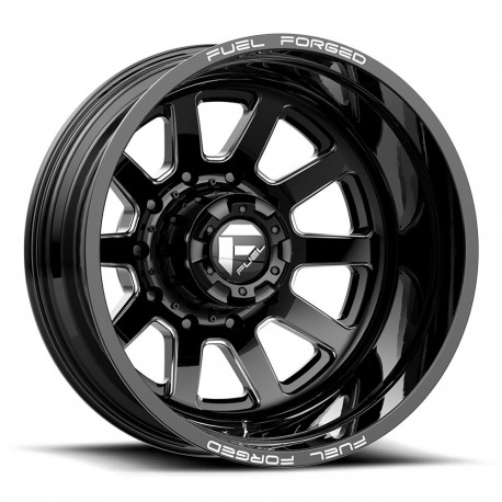 Fuel aluminum wheels Fuel Mono DE09 FF09D wheel 22x12 10x170 125.1 ET-50, Matte black | races-shop.com