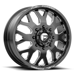 Fuel Mono DE19 FF19D wheel 24x8.25 8x165.1 121.5 ET105, Gloss black