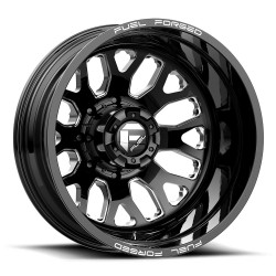 Fuel Mono DE19 FF19D wheel 24x8.25 8x200 142 ET-225, Gloss black