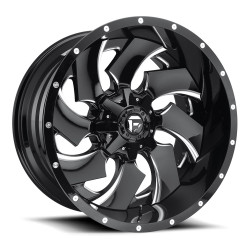 Fuel D239 CLEAVER wheel 24x16 6x135/6x139.7 106.1 ET-99, Gloss black