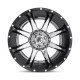 Fuel aluminum wheels Fuel D247 RAMPAGE wheel 20x10 8x180 124.2 ET-19, Chrome | races-shop.com