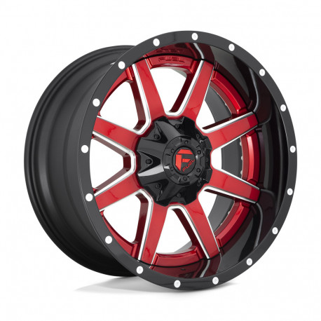 Fuel aluminum wheels Fuel D250 MAVERICK wheel 22x12 8x180 124.2 ET-44, Gloss red | races-shop.com