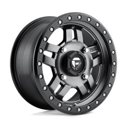 Fuel UTV D558 ANZA wheel 15x7 4x156 132 ET38, Matte gun metal