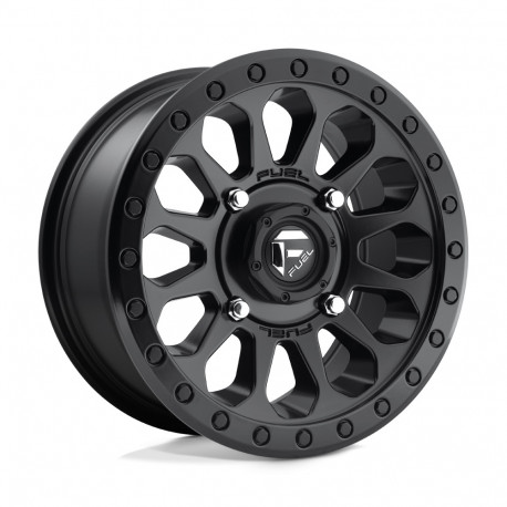 Fuel aluminum wheels Fuel UTV D579 VECTOR UTV wheel 14x7 4x137 110.1 ET38, Matte black | races-shop.com