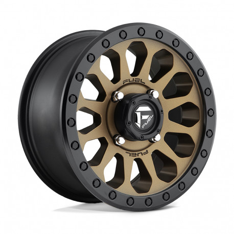 Fuel aluminum wheels Fuel UTV D600 VECTOR UTV wheel 15x7 4x137 110.1 ET38, Matte bronze | races-shop.com