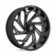 Fuel aluminum wheels Fuel UTV D753 REACTION wheel 22x7 4x137 110.1 ET13, Gloss black | races-shop.com