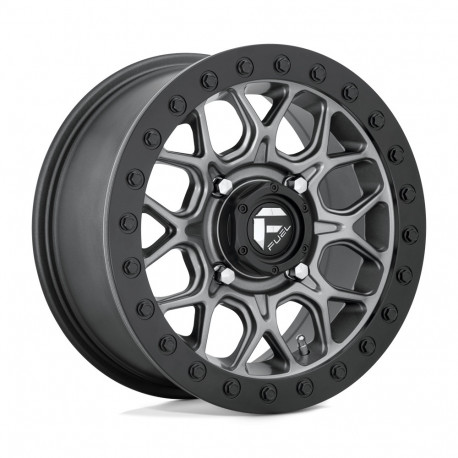 Fuel aluminum wheels Fuel UTV D919 TECH BEADLOCK wheel 15x7 4x137 110.1 ET38, Matte gun metal | races-shop.com