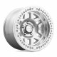 KMC aluminum wheels KMC KM229 MACHETE CRAWL BEADLOCK wheel 17x9 6x139.7 108 ET-38, Silver | races-shop.com
