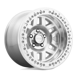 KMC KM229 MACHETE CRAWL BEADLOCK wheel 17x9 6x139.7 108 ET-38, Silver