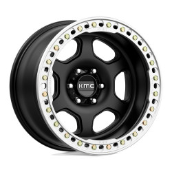 KMC KM233 HEX BEADLOCK wheel 20x10 6x139.7 108 ET-48, Satin black