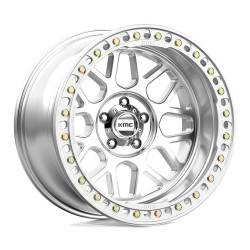 KMC KM235 GRENADE CRAWL BEADLOCK wheel 20x10 5x127 71.5 ET-48, Silver