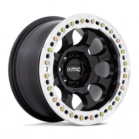 KMC aluminum wheels KMC KM237 RIOT BEADLOCK wheel 17x8.5 6x135 87.1 ET0, Satin black | races-shop.com