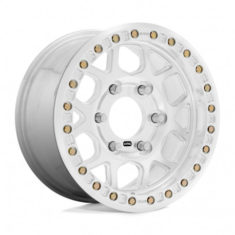 KMC aluminum wheels KMC KM444 MESA FORGED BEADLOCK wheel 17x9 8x165.1 125.1 ET-12, Silver | races-shop.com