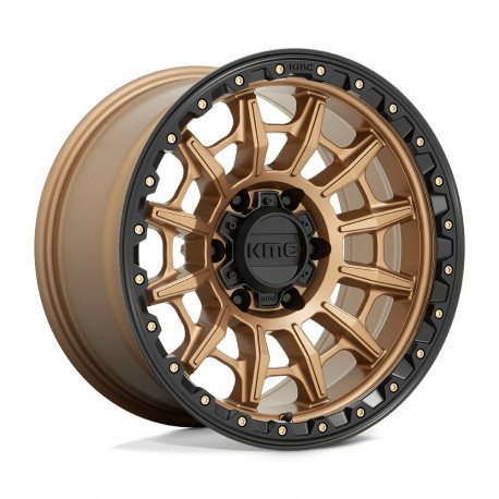 KMC aluminum wheels KMC KM547 CARNAGE wheel 17x9 5x127 71.5 ET-12, Matte bronze | races-shop.com