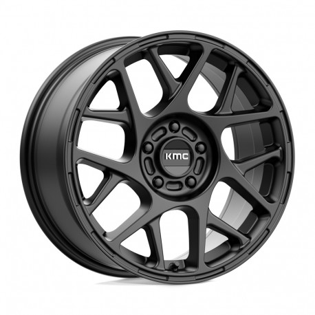 KMC aluminum wheels KMC KM708 BULLY wheel 17x8 5x114.3 72.56 ET38, Satin black | races-shop.com