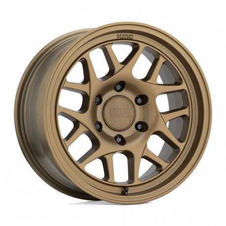 KMC aluminum wheels KMC KM717 BULLY OL wheel 17x8.5 6x114.3 66.06 ET18, Matte bronze | races-shop.com