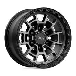 KMC KM718 SUMMIT wheel 17x8.5 6x139.7 106.1 ET0, Satin black