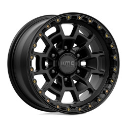 KMC KM718 SUMMIT wheel 17x8.5 6x139.7 106.1 ET0, Satin black