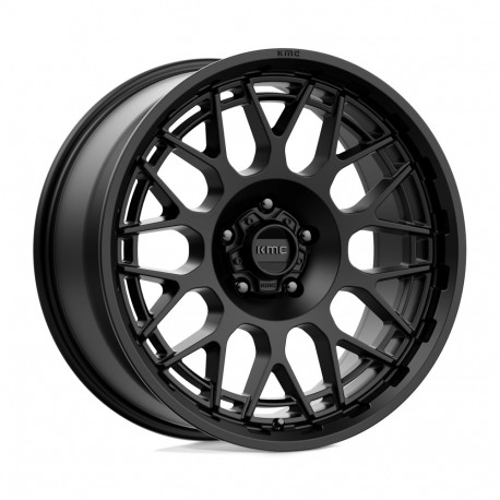 KMC aluminum wheels KMC KM722 TECHNIC wheel 20x9 5x127 71.5 ET18, Satin black | races-shop.com