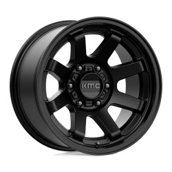 KMC KM723 TRAIL wheel 17x9 6x139.7 106.1 ET-12, Satin black