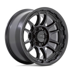 KMC KM727 WRATH wheel 17x8.5 6x139.7 106.1 ET-10, Satin black