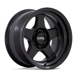 KMC KM728 LOBO wheel 17x9 5x127 71.5 ET-38, Matte black
