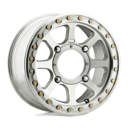 KMC Powersports KS234 ADDICT 2 BEADLOCK wheel 15x6 4x156 132 ET38, Silver