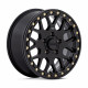 KMC aluminum wheels KMC Powersports KS235 GRENADE BEADLOCK wheel 15x6 5x114.3 72.56 ET38, Satin black | races-shop.com