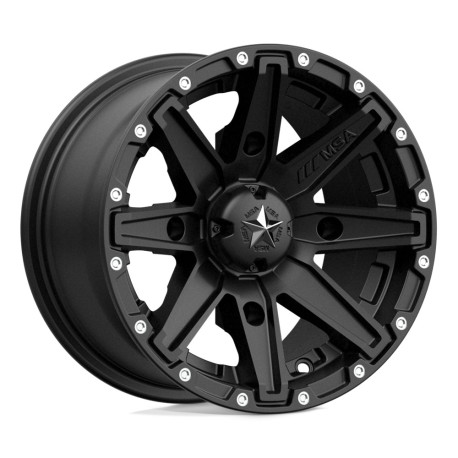 MSA aluminum wheels MSA Offroad Wheels M33 CLUTCH wheel 12x7 4x156 132 ET10, Satin black | races-shop.com