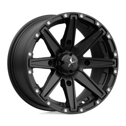 MSA Offroad Wheels M33 CLUTCH wheel 15x10 4x110 86 ET0, Satin black