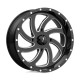 MSA aluminum wheels MSA Offroad Wheels M36 SWITCH wheel 24x7 4x156 132 ET0, Gloss black | races-shop.com